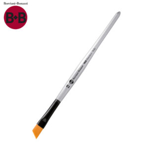 Pennello Serie 903 Obliquo Sintetico Oro M.C. Sagomato N. 10 Borciani e Bonazzi