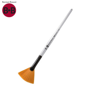 Pennello Serie 904 Ventaglio Sintetico Oro M.C. Sagomato N. 4 Borciani e Bonazzi