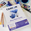 Blocco Mixed Media Essentia A3, 30 Fogli, 250 gr Canson
