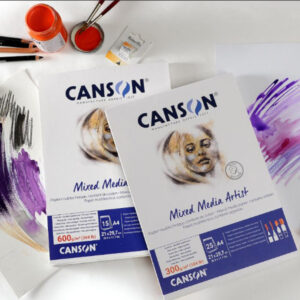 Blocco Mixed Media Artist, A3, 15 Fogli, 600 gr Canson
