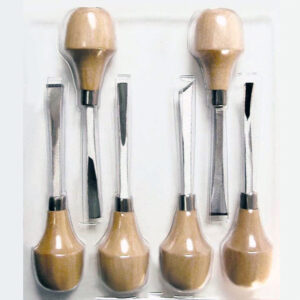 Set 6 Scavini per Legno Professionali per legno