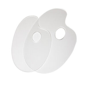 Tavolozza Kristall Ovale 17 x 24 cm Dom