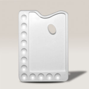 Tavolozza Plastica Rettangolare 25 x 35 cm Dom