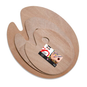 Tavolozza Faggio Ovale 20 x 30 cm Dom