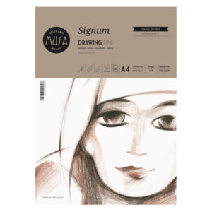 Blocco Disegno Spiralato Musa "Signum" A4, 30 FF. 200 gr GF Dom