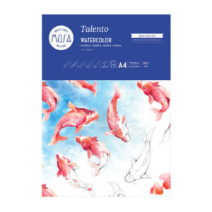 Blocco Acquerello Musa "Talento" A4, 10 FF. 300 gr Dom