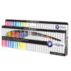 005 - Gouache Starter Kit Set, 12 Tubetti Tempera 12 ML + 3 Pennelli + 1 Tela Daler Rowney