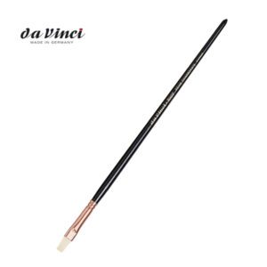 Pennello Serie 7007 in setola, Plein Air, piatto, manico nero N. 2 Da Vinci