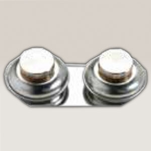 Scodellino Doppio con Tappo in Metallo diam. 40 Fome