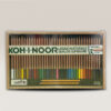 Cassetta in Legno Natural FSC 36 colori più accessori Koh-I-Noor