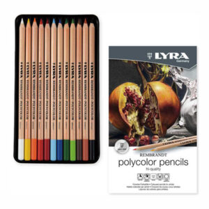 120 - Confezione Metallo 12 Rembrandt Polycolor Lyra