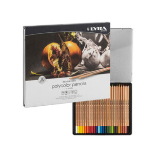 240 - Confezione Metallo 24 Rembrandt Polycolor Lyra