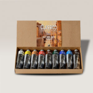 Confezione in Plastica 9 Tubi da 60 ML Colori Olio Classico Maimeri