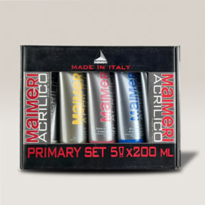 Primary Set 5 Tubi da 200 ML Acrilico Maimeri