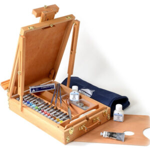 Cassetta Cavalletto con Cassetto più Borsa in Nylon Acrilico Polycolor Maimeri