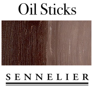 202 - Burnt Umber Pastelli Olio - Oil Sticks Sennelier