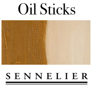 208 - Raw Sienna Pastelli Olio - Oil Sticks Sennelier