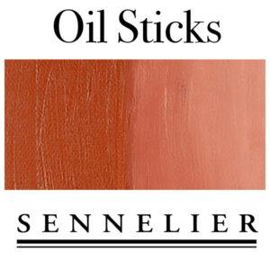 259 - Red Ochre Pastelli Olio - Oil Sticks Sennelier