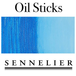 323 - Cerulean Blue Pastelli Olio - Oil Sticks Sennelier