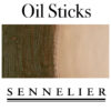 412 - Sennelier Brown Pastelli Olio - Oil Sticks Sennelier