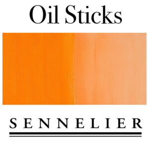 687 - Cadmium Orange Pastelli Olio - Oil Sticks Sennelier