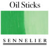 823 - Cadmium Green Light Pastelli Olio - Oil Sticks Sennelier