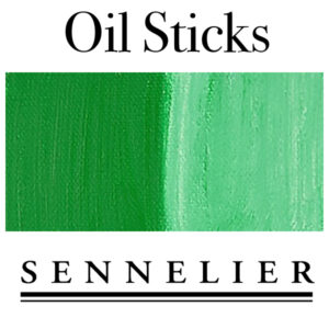 825 - Cadmium Green Deep Pastelli Olio - Oil Sticks Sennelier