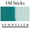 833 - Cobalt Green Light Pastelli Olio - Oil Sticks Sennelier