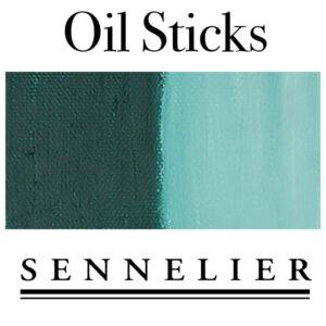 835 - Cobalt Green Deep Pastelli Olio - Oil Sticks Sennelier
