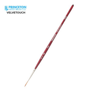 Pennello Serie P3950 Velvetouch Sintetico Liner, Manico corto N. 10/0 - Princeton