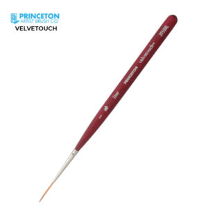 Pennello Serie P3950 Velvetouch Sintetico Liner, Manico corto N. 1 - Princeton