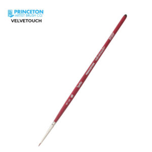 Pennello Serie P3950 Velvetouch Sintetico Liner Extra Corto, Manico corto N. 5/0 - Princeton