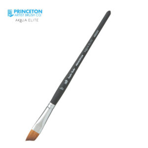 Pennello Aqua Elite Serie P4850 Sintetico Angolare, Manico corto N. 1/4'' - Princeton