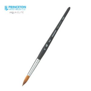 Pennello Aqua Elite Serie P4850 Sintetico Tondo, Manico corto N. 10 - Princeton