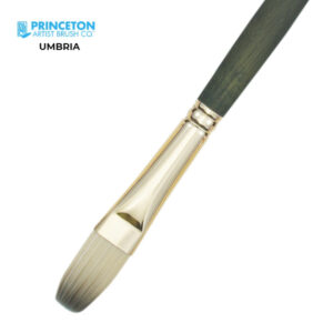 Pennello Serie P6200 Umbria Sintetico Piatto, Manico lungo N. 2 - Princeton