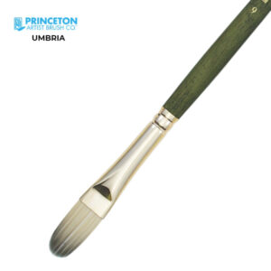 Pennello Serie P6200 Umbria Sintetico Lingua di Gatto, Manico lungo N. 12 - Princeton