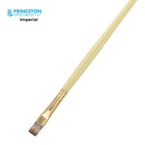 Pennello Imperial Serie 6600 Sintetico Piatto corto, Manico lungo N. 6 - Princeton