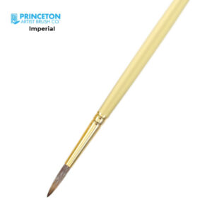Pennello Imperial Serie 6600 Sintetico Tondo, Manico lungo N. 2/0 - Princeton