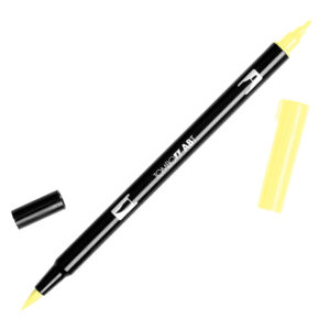090 - baby yellow - Pennarelli Dual Brush Tombow ABT