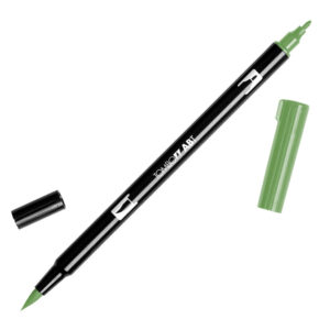 158 - dark olive - Pennarelli Dual Brush Tombow ABT