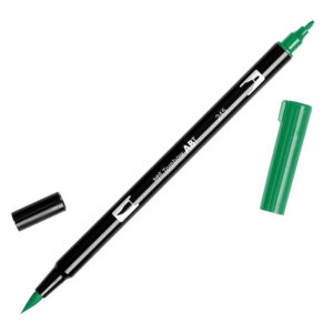 245 - sap green - Pennarelli Dual Brush Tombow ABT