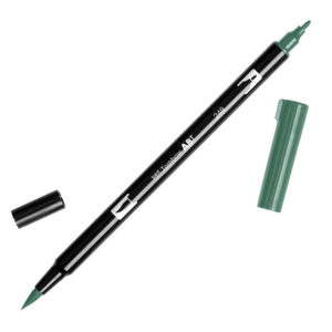 249 - hunter green - Pennarelli Dual Brush Tombow ABT
