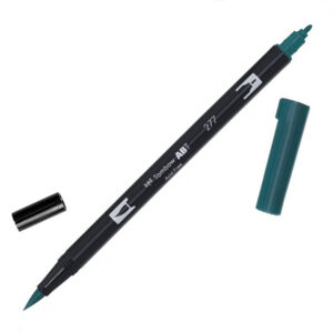 277 - dark green - Pennarelli Dual Brush Tombow ABT
