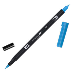515 - light blue - Pennarelli Dual Brush Tombow ABT