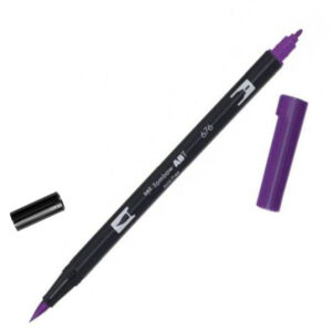 676 - royal purple - Pennarelli Dual Brush Tombow ABT