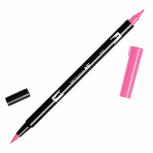 743 - hot pink - Pennarelli Dual Brush Tombow ABT
