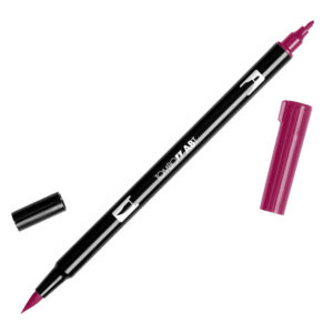 837 - wine red - Pennarelli Dual Brush Tombow ABT