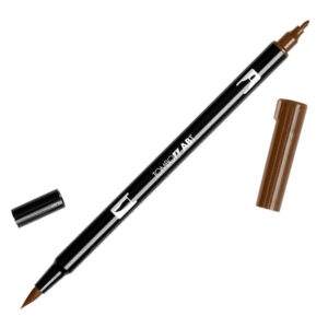 969 - chocolate - Pennarelli Dual Brush Tombow ABT