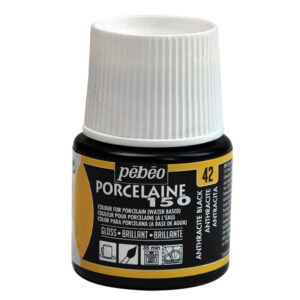 042 - Antracite - 45 ML Porcelaine 150 Brillante Pebeo