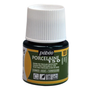 101 - Verde moiré - 45 ML Porcelaine 150 Brillante Pebeo